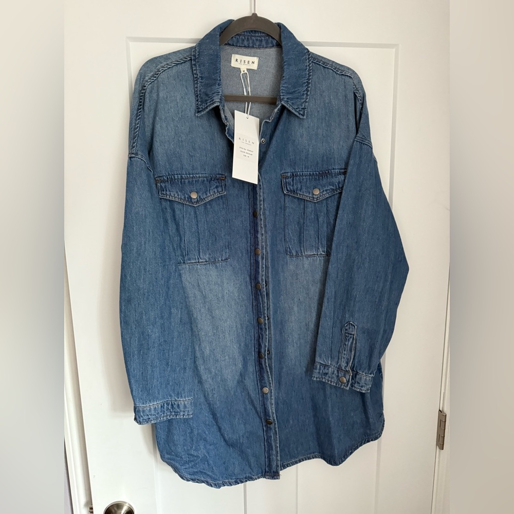 RISEN Denim Shirt Jacket